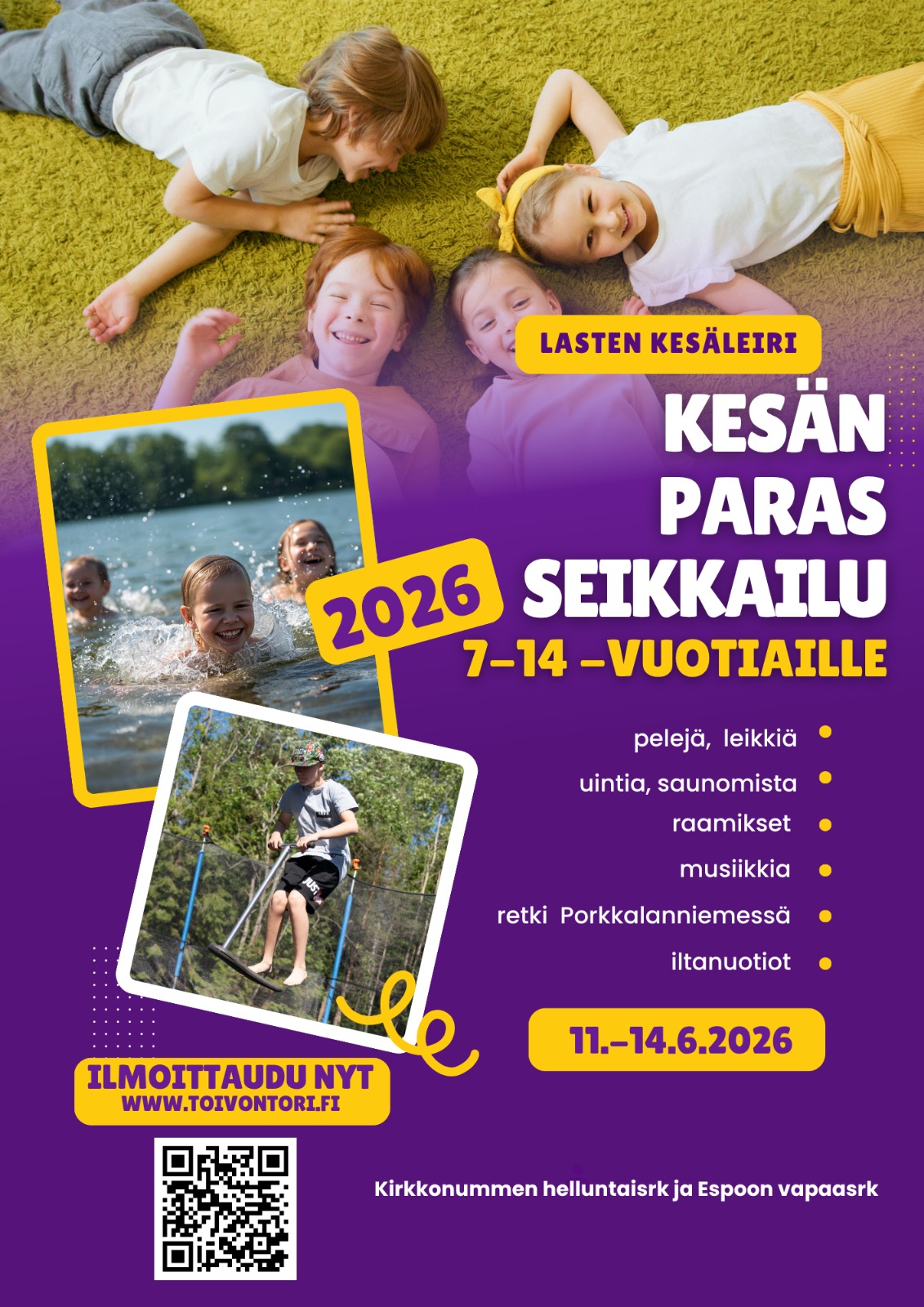 Lasten kesäleiri 2026